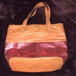 Pink sparkly Jessica Simpson bag